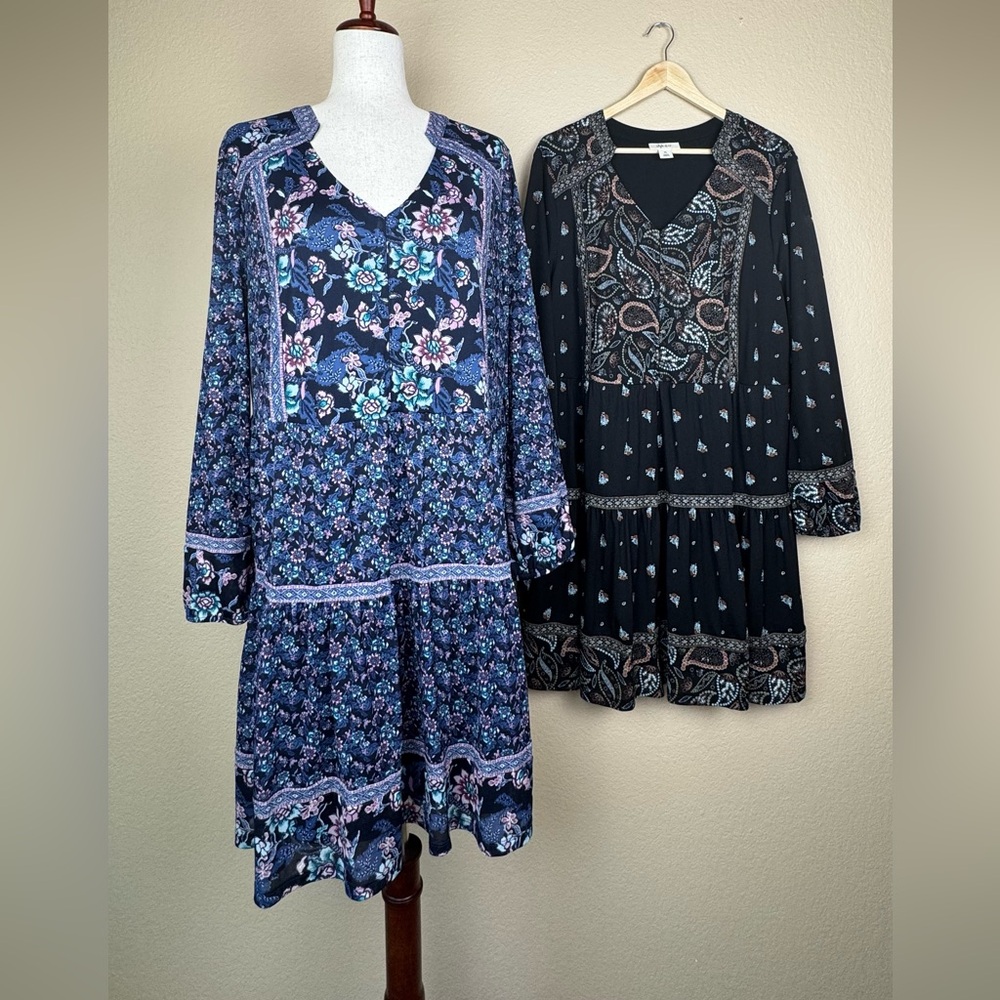 Style & Co. Midi Dresses. Fully lined, except sleeves. 2 FOR $28. Size- XL